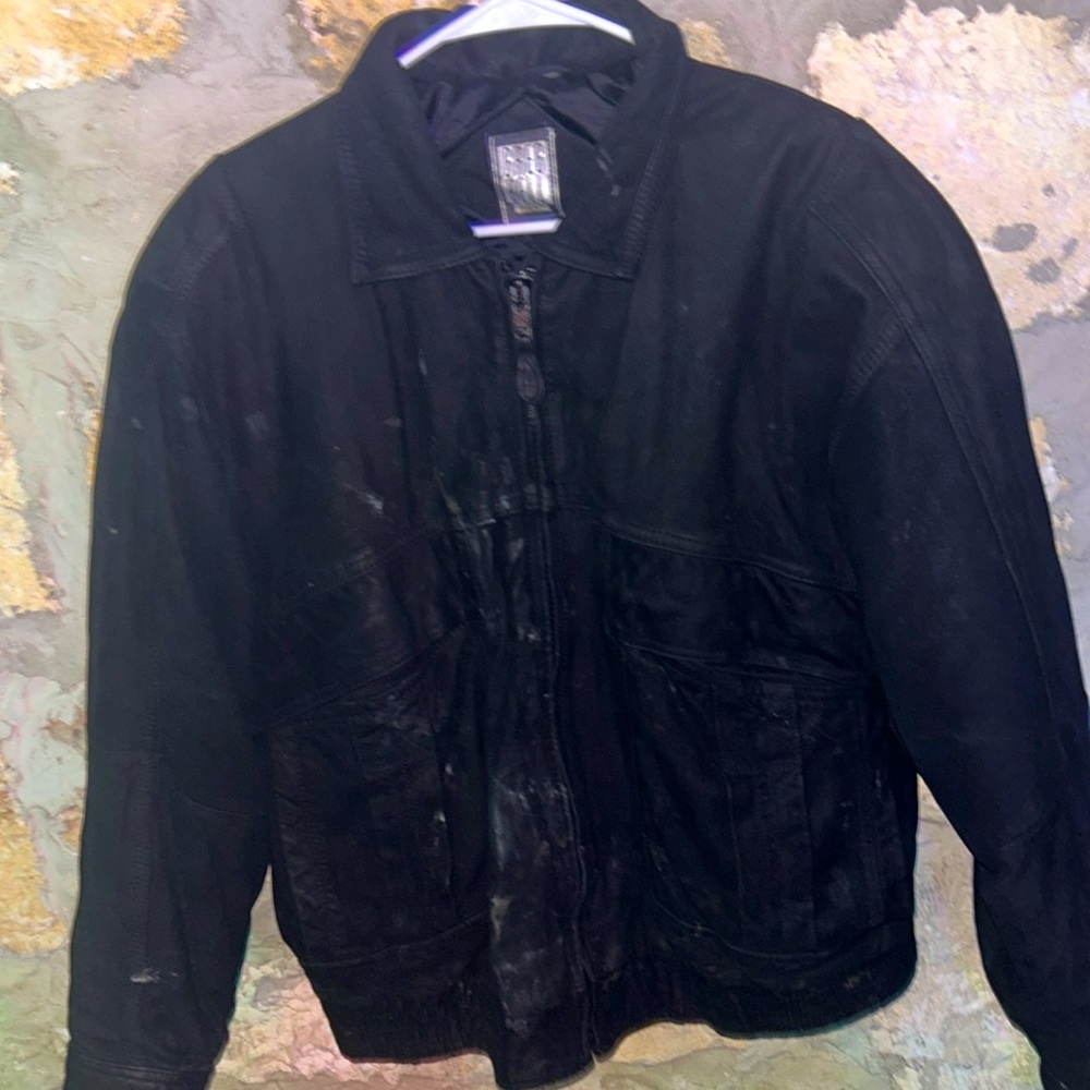 Black Greg Bell Men’s Jacket